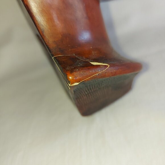 Achatit 108 African Child Tribal Mask Handcrafted Wall Art Ceramic Cultural - Picture 6 of 11